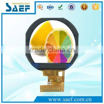 1.22" inch IPS TFT 240x204 dots SPI interface round LCD display module without touch screen