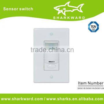 Dual technology PIR Occupancy sensor switch,automatic turn off light sensor switch