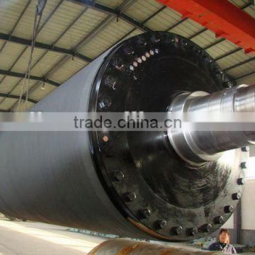 large diameter press roll for paper machine