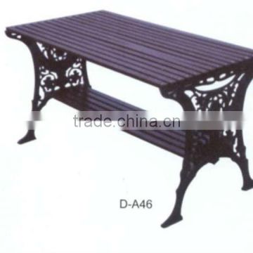 Garden Bench Cast iron Garden Chairs Outdoor Wooden Furnitur