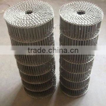 HOT dipped galvanized metal conveyor mesh belt manufacturing plant