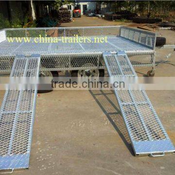 Galvanized trailer for ATV and galvanized utility trailer