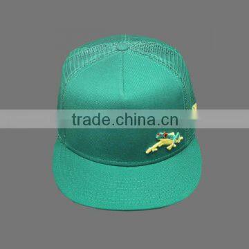 CUSTOM-MADE 5 PANEL SNAPBACK TRUCKER CAP WITH 3D EMBROIDERY