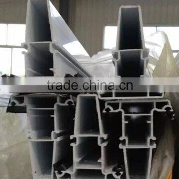 China slide upvc window profile fix frame mullion
