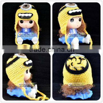 crochet minion hat cheap beanie hats cartoon characters beanie hat