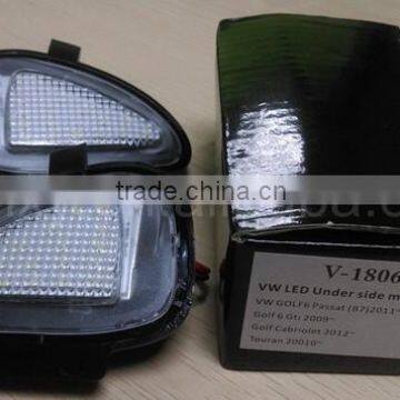 High quality LED Front Under Mirror Light for V.W Vol.kswagen Golf6 Gti(2009-)/Golf Cabriolet(2012-)/Touran 2010~