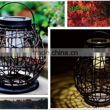 Garden decorative solar candle lantern(SO8915)