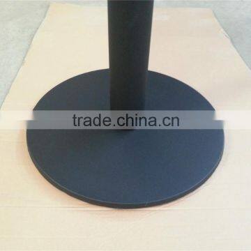 Modern outdoor metal round table