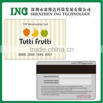 Manufacturer Blank White Plastic Magnetic Stripe Card photo-4