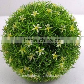 factory price cheep artificial plant plastic flower ball for interior decoration