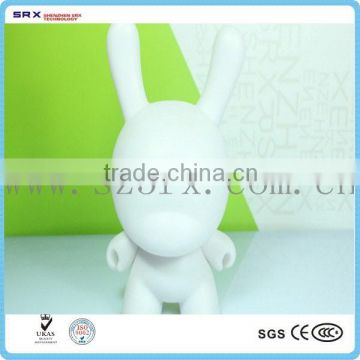 Factory wholesale DIY white blank vinyl toys,custom design diy painting vinyl toy maker,make your own vinyl toy made in China