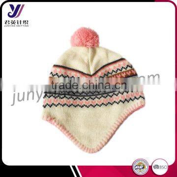 Custom knitting beanie cover ear hat wholesale designer hats Support small orders(Accept the design draft)