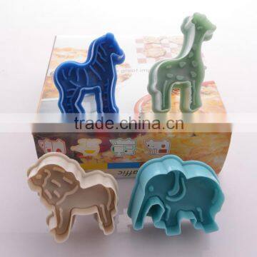 Animal Cookie Cutter/cookie Cutter Embossed/mini Cookie Cutter #HG-228