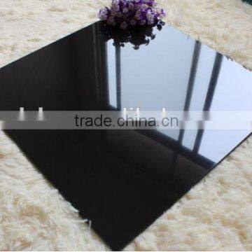 Pure Black Ceramic Tile Price Non Slip Bathroom Tile Design