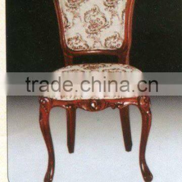 Carved Chair Mahogany Indoor Furniture