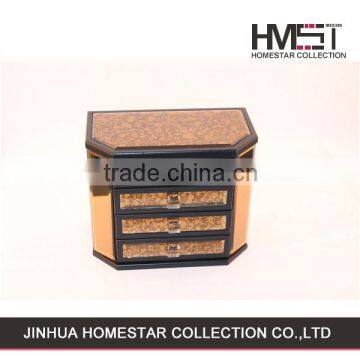 Factory direct sale fashion design jewelry boxes with lockers wholesale