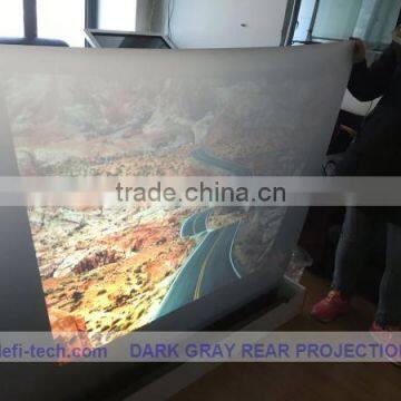 Rear projection foil/film for 3D holo display,meeting,Very suitable for shop window applications