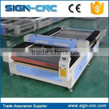 garment/cloth/textile/leather/home fabric cnc laser cutting machine price