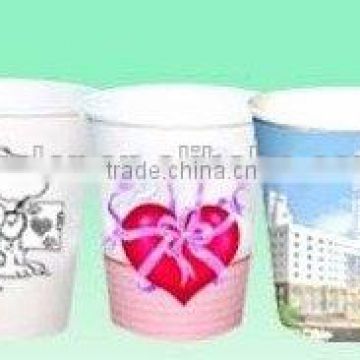 Single side PE coated paper cup for vending machine hot drink