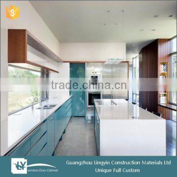 2015 Modern full furniture set direct imported from China kitchen modular