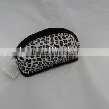 pvc cosmetic bag with leopard pattern style YCD047