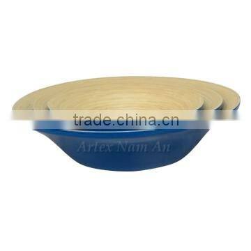 New designs! Colourful bamboo fruit bowls, beautiful bamboo bowls