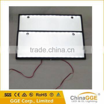Energy Saving Acrylic Car Number Plate for Japan
