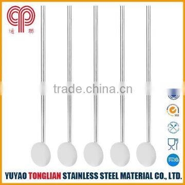 stainless steel drink straw spoons