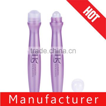 Hot sale purple empty roll on lip gloss bottle