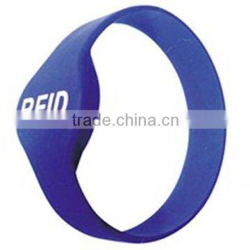 High quality silicone RFID bracelet for safty entrance contral