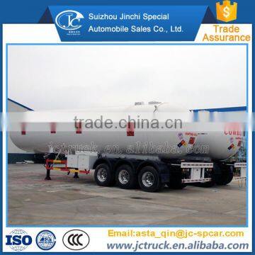 Manual Transmission Type and Diesel Engine 58.1m3 lpg gas tank truck Chinese Supplier