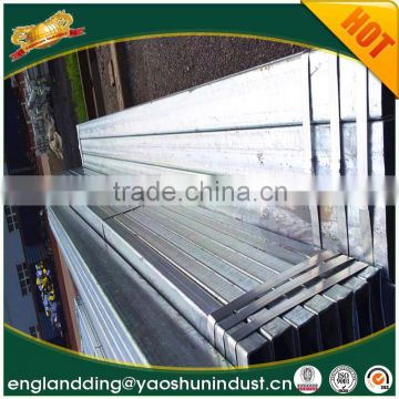 galvanized square steel pipe hot dipped