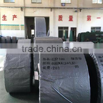 Manufacturer rubber conveyor belt made in China