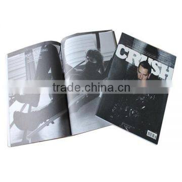 Customized softcover photo album book, fashion magazine printing