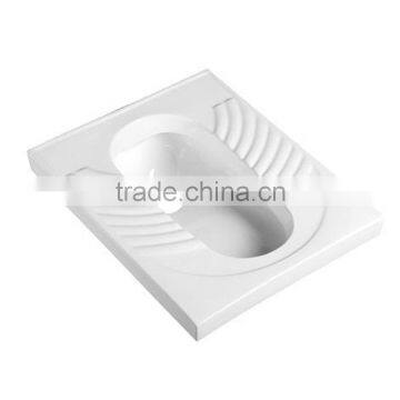 Made in China portable one piece sanitary ware ceraimc squatting wc pan