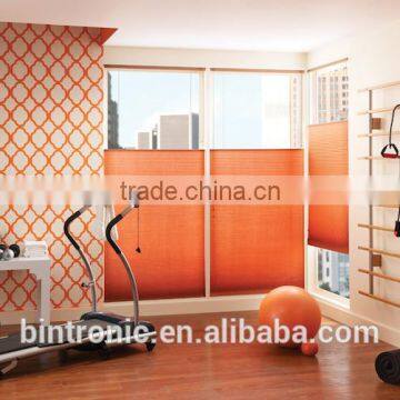 Bintronic Wireless Remote Control Top Down Bottom Up Honeycomb Blind Electric Track With DC Electric Motor photo-3