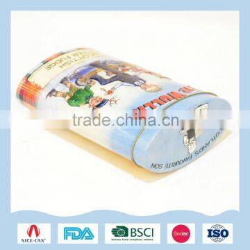 Traditional Pictures Tin Can for Biscuit Packaging photo-4