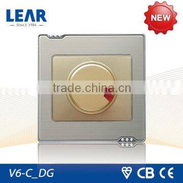 Most Popular ! Stainless Steel Plate LED Dimmer Switch 220V photo-3