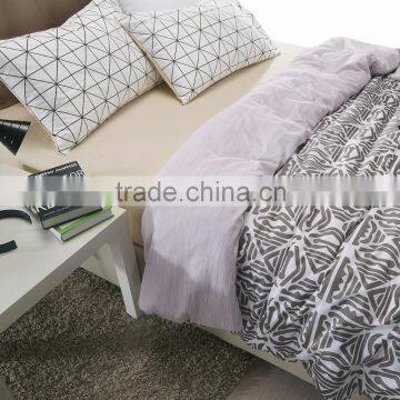 China Duvet Cover Printed Bed Sheet Cotton Bedding Set photo-2