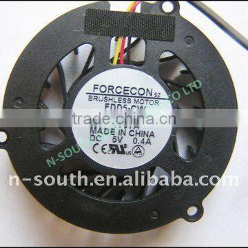 Notebook cpu fan parts laptop cpu cooling fan for MSI Averatec 2100 dfb451005m30t dc5v 0.4a