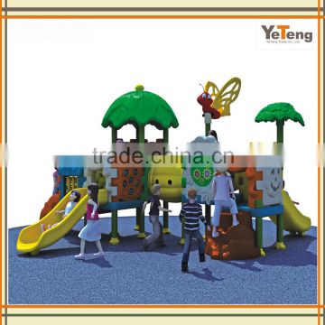 customeried design of full plastic outdoor playground series