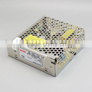 WEHO Yueqing Cheap S-15-12 12V 1.3A 15W AC To DC Mini SMPS Switch Mode Power Supply photo-2