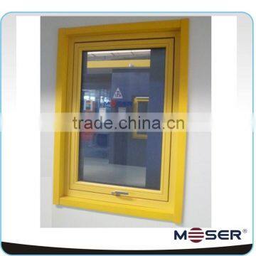 Thermal break aluminum singe double glazed awning window