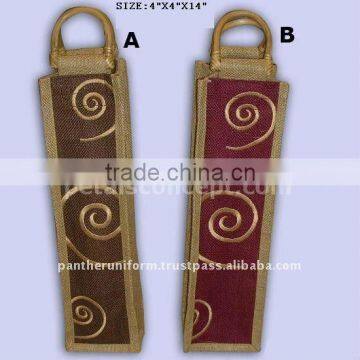 Recyclable Jute Bottle Bag