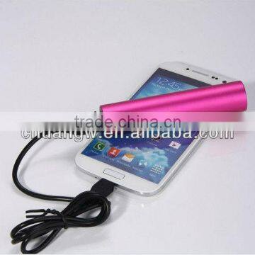 portable 2800mAh Micro USB Extended External Battery Power Bank Flashlight Charger