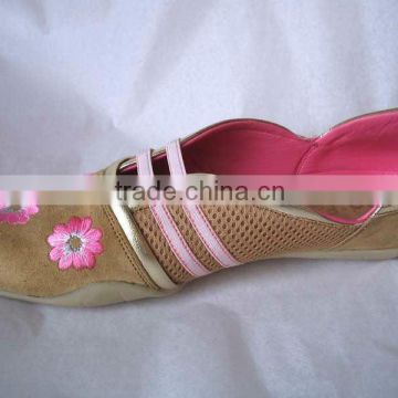 girls kid shoes with nice design shoes