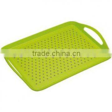 Colourworks Non-Slip Serving And Lap Tray, Plastic Anti-Slip Serving Tray