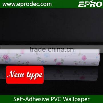 Fashional small flowers wallpaper sticker for hotel decoration