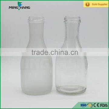 300ml Frosted Glass Juice Bottle,beverage Glass Bottle With Screw Cap photo-2