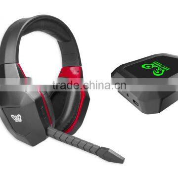 2014 New item wireless gaming headphone for Xbox one/PS3/PS4/XBOX360/PC/Mac/Wii/TV hot selling rubber paint finish